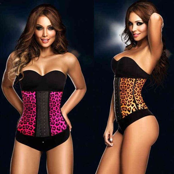 

waist tummy shaper rubber leopard body shaping cloth latex court corset