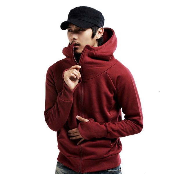 

mens sweater 2021 new casual men's coat hooded sweater china garment factory, Black