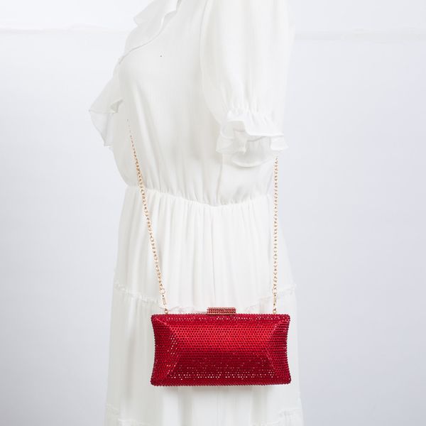 

fashion evening bag wenyi 2021 diamond lady's soft hand messenger dinner