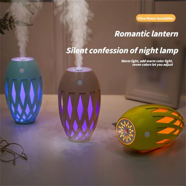 

usb car humidifier300 milliliter mini portable humidifiers led night light baby room humidifying living air purifier fragrance lamps