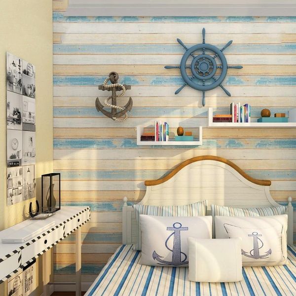 

mediterranean wood grain wallpaper peel and stick decoration for living room the walls tv waterproof pvc 3d home wall paper wallpapers