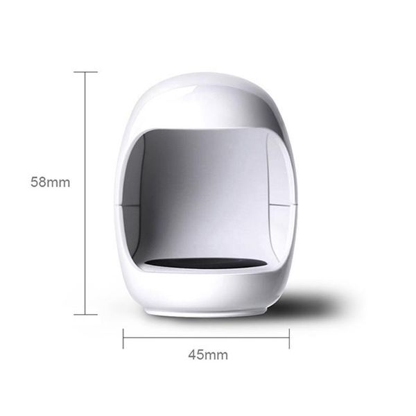 

mini portable led uv nail dryer lamp egg-shaped single gel polish machine 3w butt666 dryers