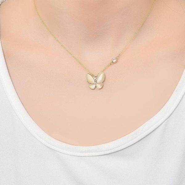 

chains eye-catching casual necklaces skin-friendly polishing surface copper glossy appearance stylish collarbone necklace for girl, Silver