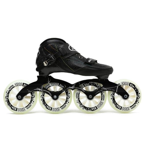 

inline & roller skates speed skating shoes racing men and women carbon fiber large children's skate