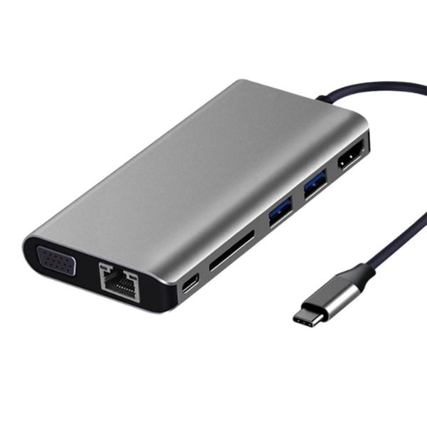 

in 1 usb c hub, type to 4k pd fast charge, for pc lapdocking stations