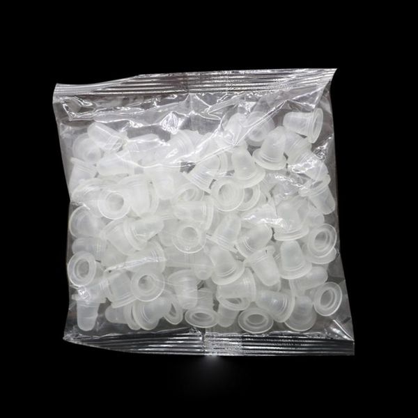 

bike pumps 200pcs ink cup semi-permanent silicone u shaped (small size)