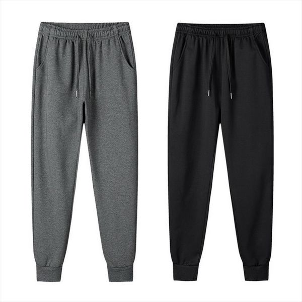 

spring autumn casual elastic joggers women pants sweatpants fashion male cotton sports harem trouser sweat pa47, Black
