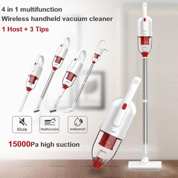 

15000pa handheld wireless vacuum cleaner household high-power multi-function 4 in one carpet car sofa cleaning cleaners