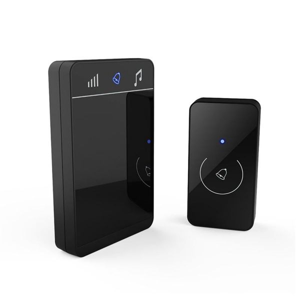 

smart doorbell home security wireless 150m long distance 38 songs welcome door chimes with waterproof touch button doorbells