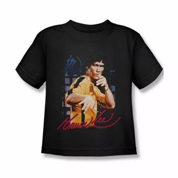 

Bruce Lee Yellow Jumpsuit Juvenile Short Sleeve T-Shirt Sizes- S- New, White;black