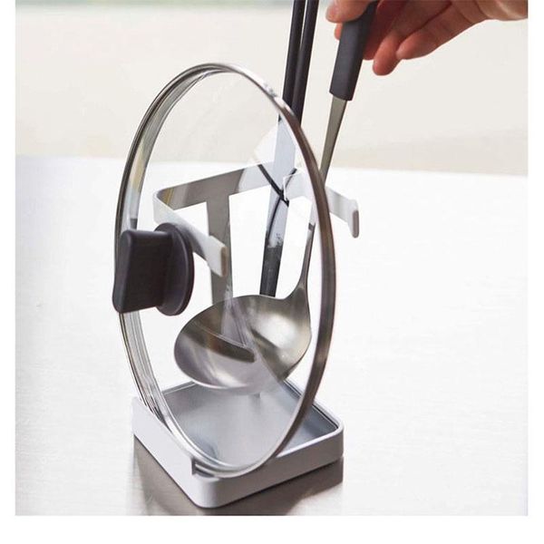 

kitchen storage rack, mini pot cover multi-functional rack & organization