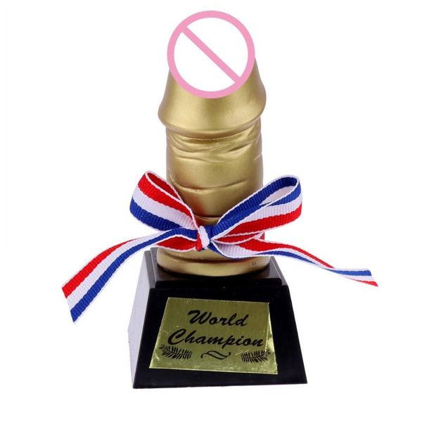

party decoration 1 funny penis big willy trophy novelty birthday gifts golden prize award hen stag bachelor favors joking toys