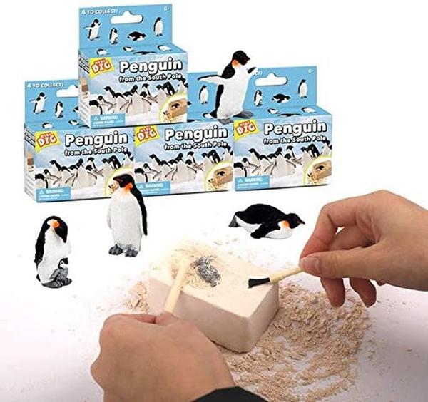 

puzzle diy dinosaur fossil excavationtoy penguin fossil simulation scientific archeological excavation childrens educationaltoy