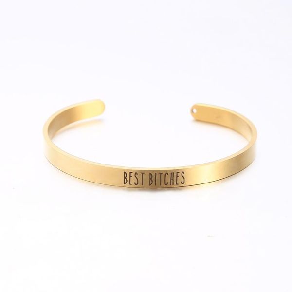 

link, chain gold stainless steel bangle man fashion women gift for bracelets, Black