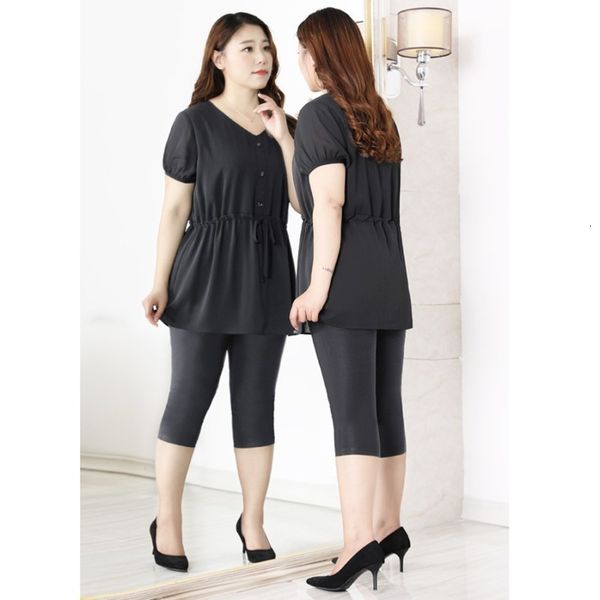 

tee plus size 10xl 9xl 8xl 7xl female short summer sweaters femme decommission v black chiffon women's clothing fine hirtst for mujer, White