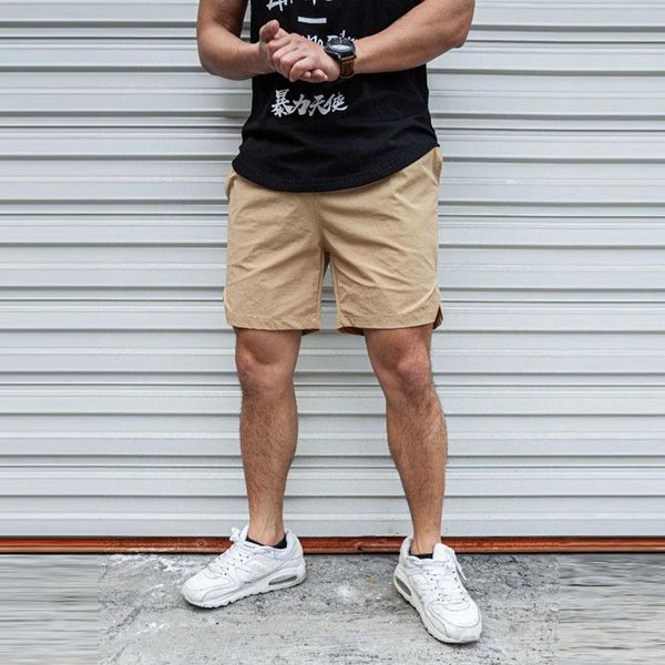 

men's shorts men's breathable beach 2021 quick-drying sports summer sweat-absorbing casual outdoor five-point pants y, White;black
