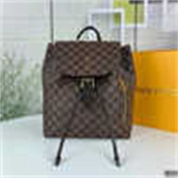 

grid backpacks leather bags schoolbag bucket backpack fashion women shows oxidized business totes messenger m41578 co