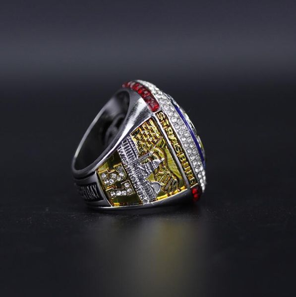 

fans'collection washington 2019 nationals wolrd champions team championship ring sport souvenir fan promotion gift wholesale, Golden;silver