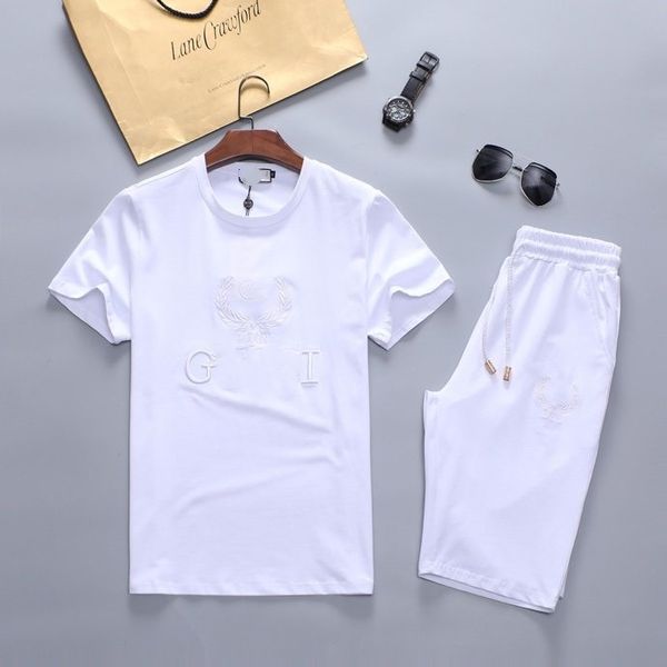 

mens t shirt men s designer t shirts summer sweatshirts sweat mens tracksuit men short tracksuits jackets sportswear sets jogging hoodies fa, Gray