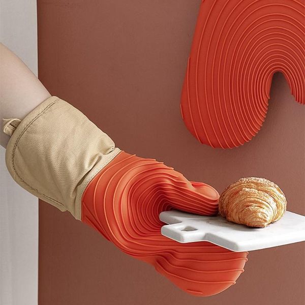 

disposable gloves kitchen household microwave oven baking special anti-scalding silicone for thickening heat insulation