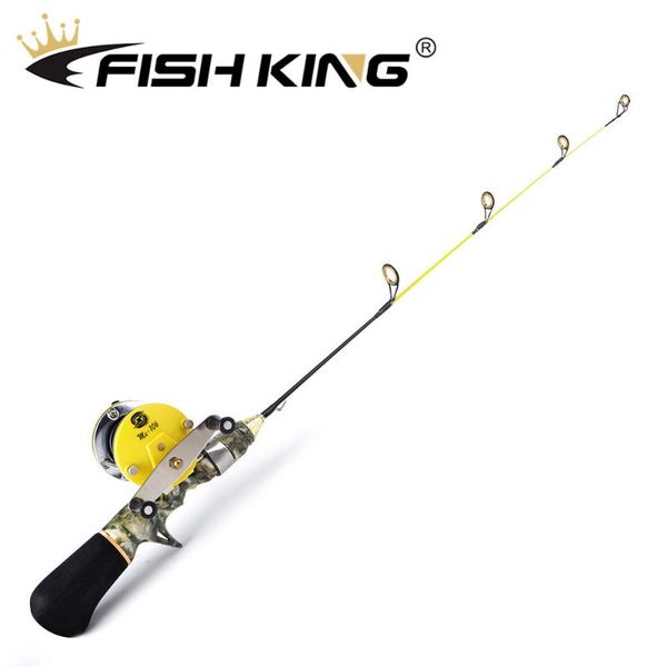 

50cm 60cm winter ice fishing rod 3.6:1 reel c.w 10-20g casting combo for boat rods