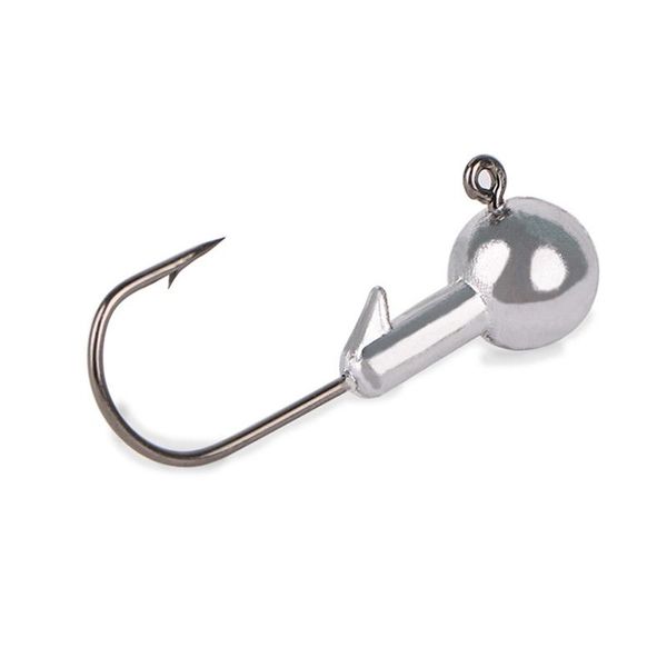

fishing hooks 50pcs /pack jighead jig fishhook lead head for 1g 2g 3.5g 5g 7g 10g 14g 20g wholesale
