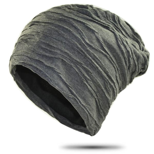 

autumn and winter new pullover striped baotou hat chemotherapy month female outdoor double-layer warm pile cap male, Blue;gray