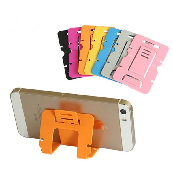 

cell phone mounts & holders 3pcs universal folding table support plastic holder deskstand for your smartphone tablet car