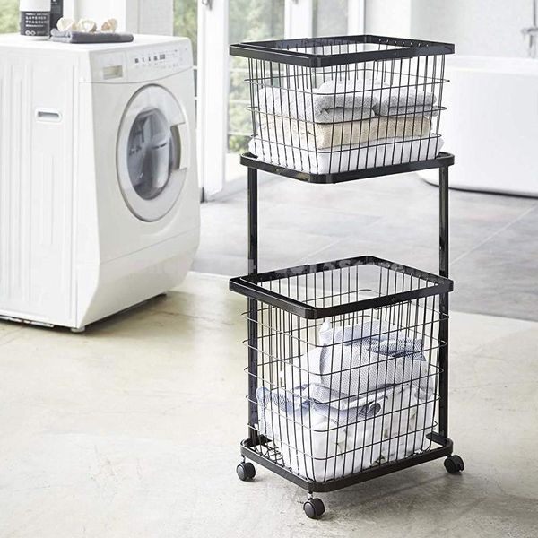 

laundry bags home nordic basket dirty clothes frame change storage iron double