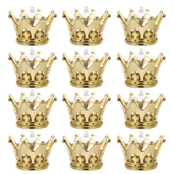 

gift wrap 12pcs hollow crown wedding candy boxes storage packing cases for party