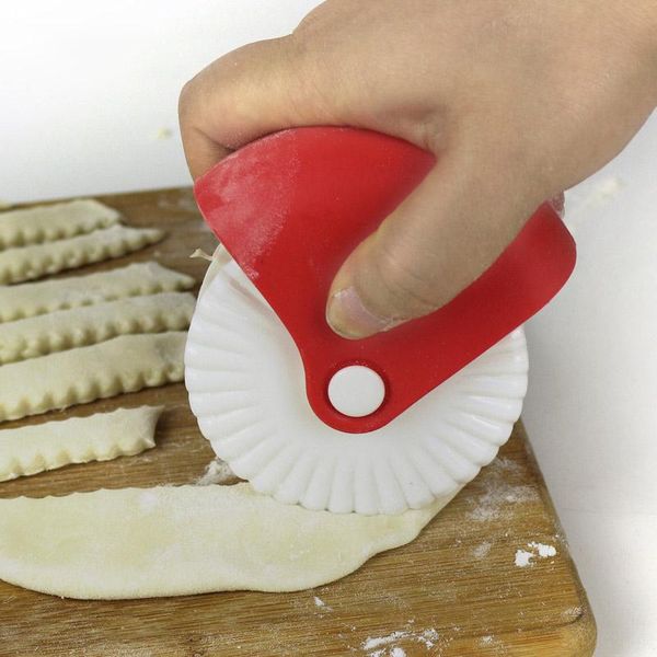 

pizza pastry wheel pie cutter diy dough cutting tools lattice rolling decoration baking kitchen gadgets &