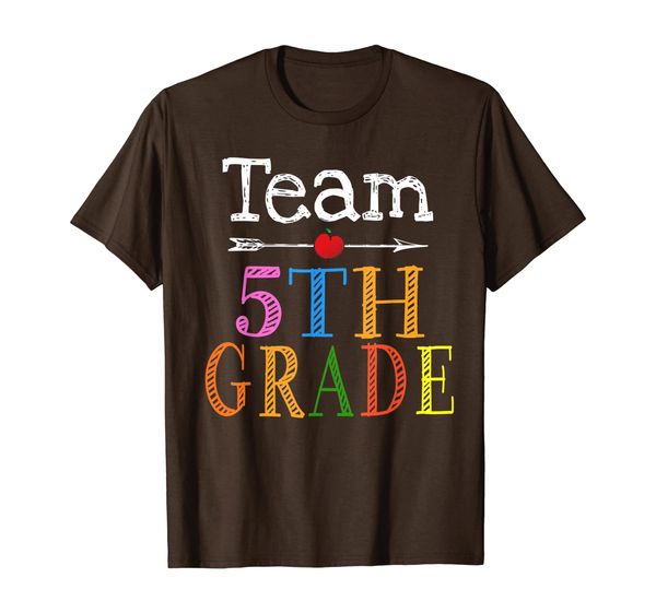 

Team 5th Fifth Grade Teacher Student Back To School Funny T-Shirt, Mainly pictures