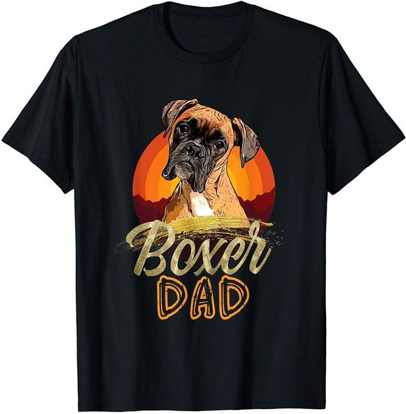 

gift for boxer lover boxer dad t-shirt size s-5xl, White;black