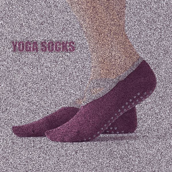 

women bandage yoga socks anti-slip quick-dry damping pilates ballet socks good grip cotton breathable floor w9gc#, Black