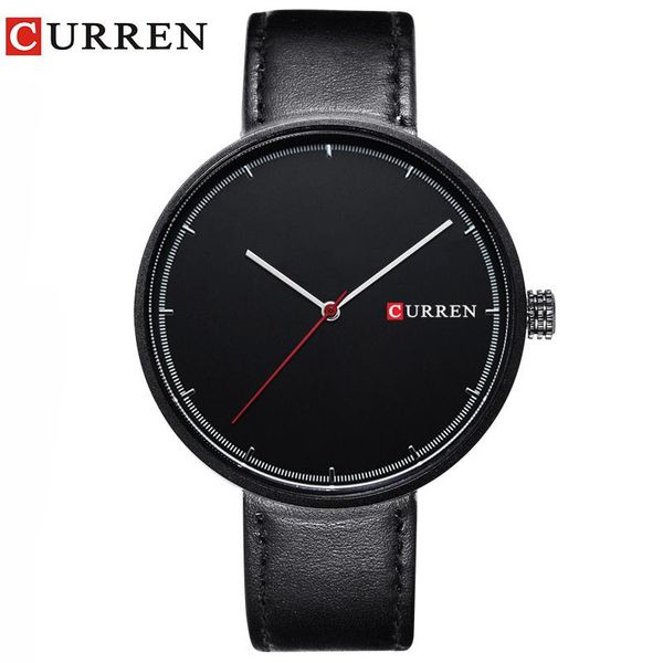 

wristwatches curren 8223 watches men's watch boy military quartz army relogio, Slivery;brown