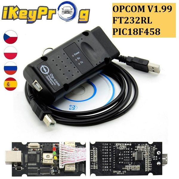 

code readers & scan tools op-com v1.99 canbus reader opcom 2021 for pic18f458 ft232 scanner 1.99 op com professional diagnosis