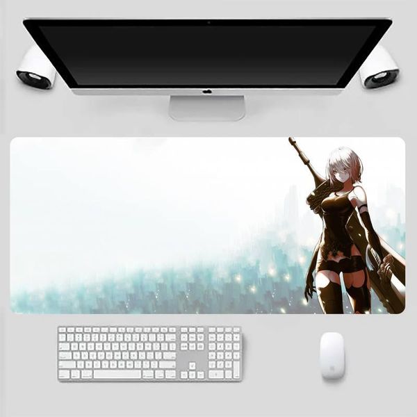 

mouse pads & wrist rests nier automata customized lapgaming pad game office work mat x xl non slip cushion