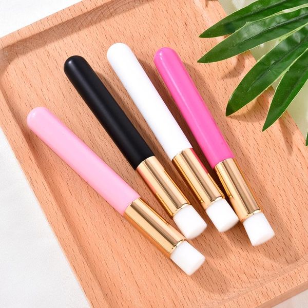 

makeup brushes 5 pcs/set professional eyebrow nose comedones cleansing brush soft eyelash extensions cleaning lash shampoo tools