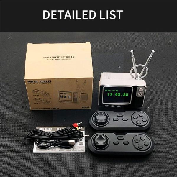

portable game players tengyi gv3000 double console mini tv nostalgic wireless retro red and consoles s2l3