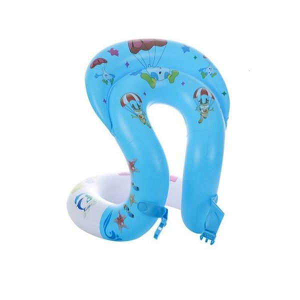 

children's life jacket vest buoyancy inflatable children's baby thickened swimming circle learn equipment, Blue