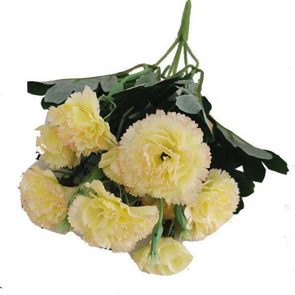 

decorative flowers & wreaths home decor el with stems restaurant wedding bouquet romantic gift grave artificial carnation indoor outdoor mot