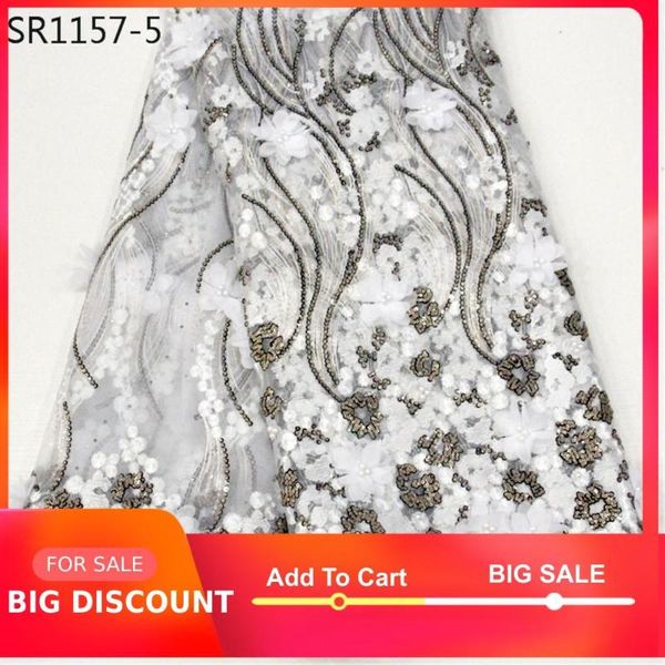 

ribbon china manufacturer wholesale white sequins 3d flower lace embroidered fabric, Pink;blue