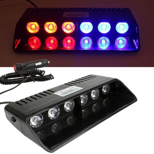 

emergency lights 6led car dash strobe flash light bar warning lamp dashboard led barÂ