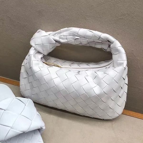 

wholesale bottage bvs woven 2021mini ice blue dumpling pillow leather hand underarm cross handbag yw
