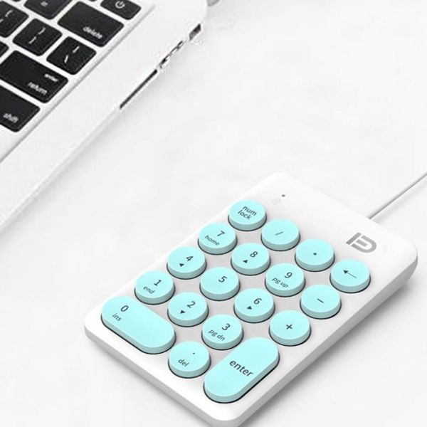 

numeric keypad numpad 18 keys digital keyboard for accounting teller lapnotebook tablets portable keyboards