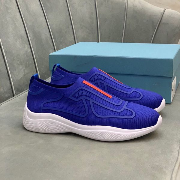 

2021selling men fashion casual shoes america's cup design patent leather and nylon luxy sneakers mens shoe mkjxxj0002, Red;white