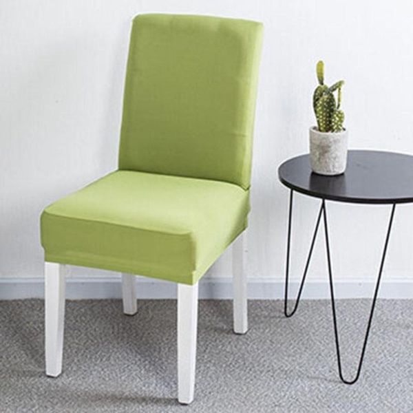 

chair covers plain color elastic stretch slipcover banquet home el dining seat cover room office