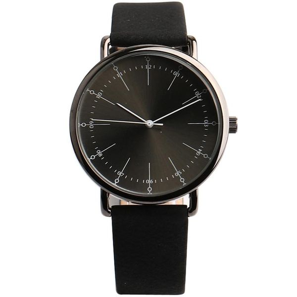 

wristwatches fashion leather mens analog quarts watches black men wrist watch 2021 casual clock, Slivery;brown