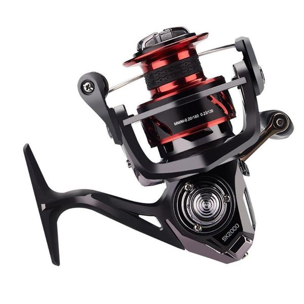 

stainless steel spinning fishing reel metal front drag handle spool saltwater accessories wheel baitcasting reels
