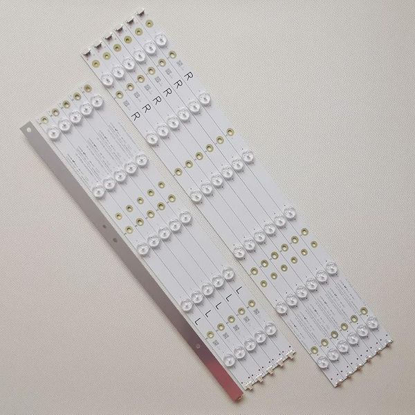 

strips 12pcs/set led strip for skyworth tv 50e3100 50v5 50m5 gjd500611002-x2-l r lb-pf3528-gjd2p5c506x11-r-b
